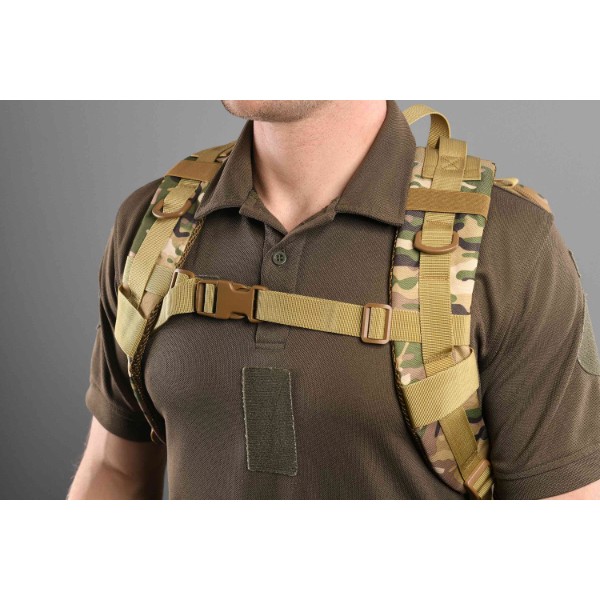 Фото - Рюкзак тактичний 2E 45L Laser Cut Камуфляж 92E-MILTACBKP-45L-MC)