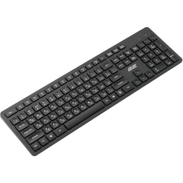 Фото - Клавиатура+мышь беспроводная 2E MK420 WL EN/UK Black (2E-MK420WB_UA)