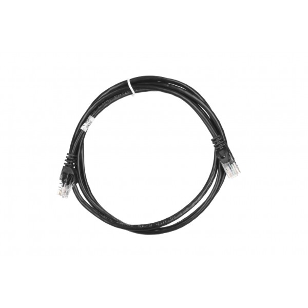 Фото - Кабель патч-корд 2E Cat 5e UTP RJ45 26AWG 2.00 m Black (2E-PC5ECOP-200BK)