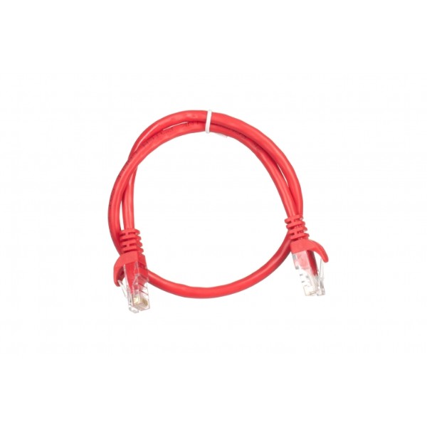 Фото - Кабель патч-корд 2E Cat 6 UTP RJ45 26AWG 0.50 m Red (2E-PC6COP-050RD)