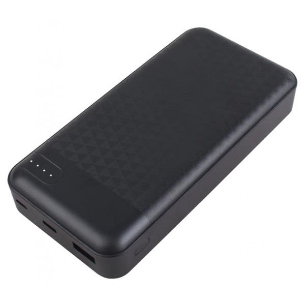 Фото - Батарея мобільна 2E 20000mAh, DC 5V, 2.1A, Type-C, MicroUSB, USB-А (2E-PB2004-Black)