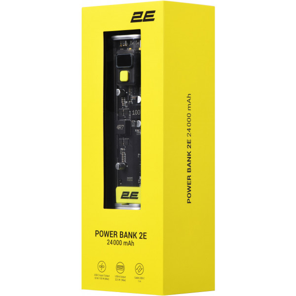Фото - Батарея мобільна 2E 24000mAh (2E-PB7200PD)