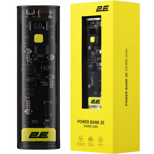Фото - Батарея мобільна 2E 24000mAh (2E-PB7200PD)