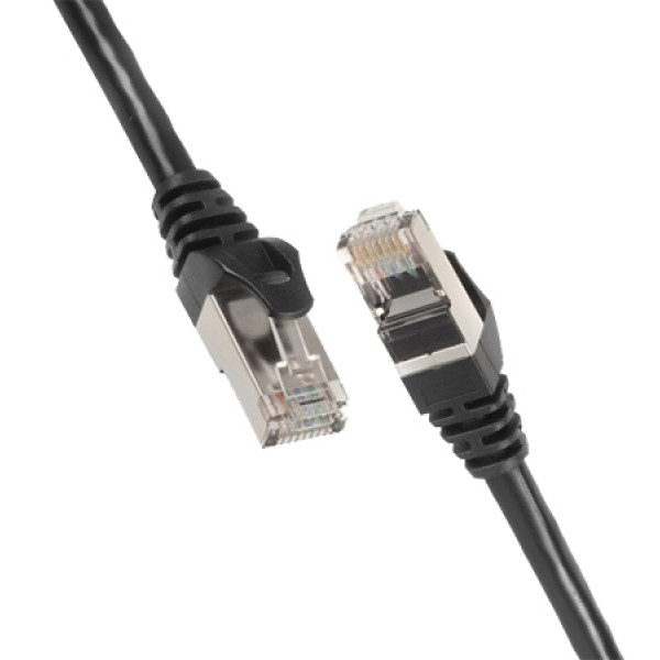 Фото - Кабель патч-корд 2E Cat 6 UTP RJ45 26AWG 1.00 m Black (2E-PC6COP-100BK)