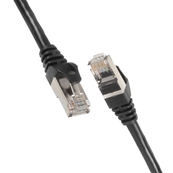 Фото - Кабель патч-корд 2E Cat 6 UTP RJ45 26AWG 0.20 m Black (2E-PC6COP-020BK)