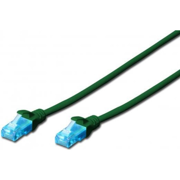 Фото - Кабель патч-корд 2E CAT 5e UTP 0.50 м 26AWG RJ45 Green (2E-PC5ECU-0.50LSZH-GRN)