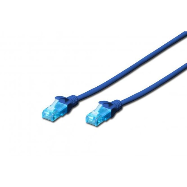 Фото - Кабель патч-корд 2E CAT 5e UTP 3 м 26AWG RJ45 Blue (2E-PC5ECU-3LSZH-BLU) Фото - Кабель патч-корд 2E CAT 5e UTP 3 м 26AWG RJ45 Blue (2E-PC5ECU-3LSZH-BLU)