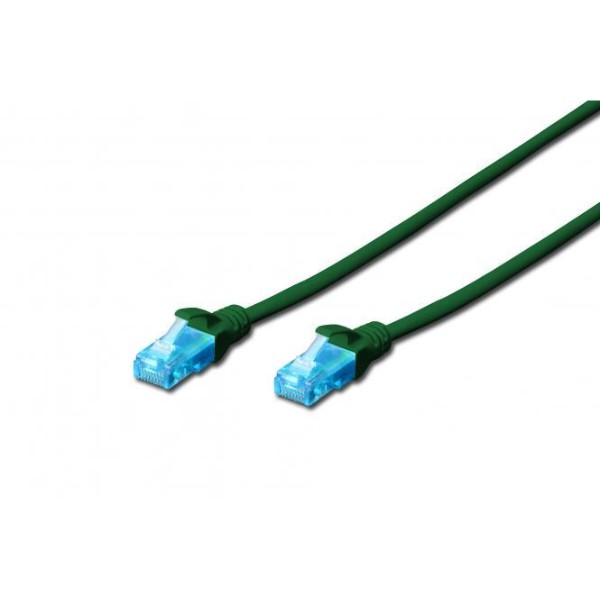 Фото - Кабель патч-корд 2E CAT 5e UTP 3 м 26AWG RJ45 Green (2E-PC5ECU-3LSZH-GRN)