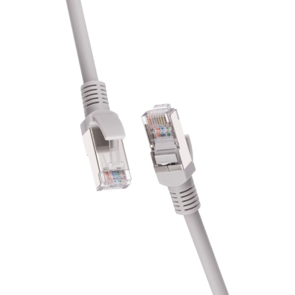 Фото - Кабель патч-корд 2E САТ 5e FTP 1m Gray (2E-PC5ECU-FTP1LSZH-GRY)
