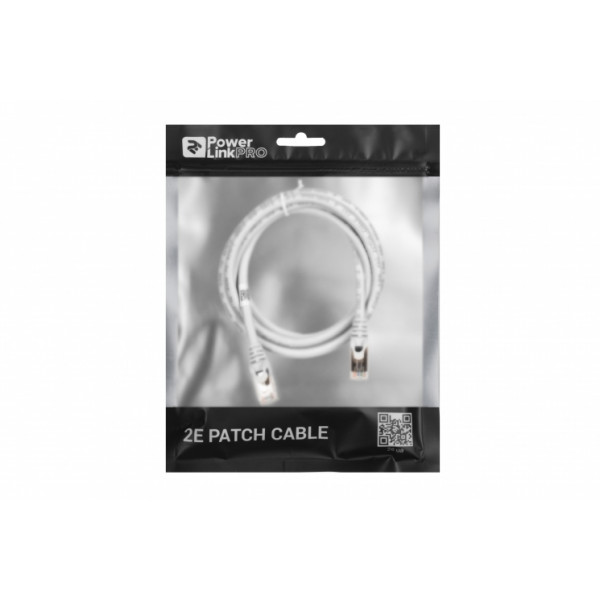 Фото - Кабель патч-корд 2E Cat 6 S-FTP RJ45 4Х2 27AWG 1.50 m Grey (2E-PC6SFTPCOP-150GRY)