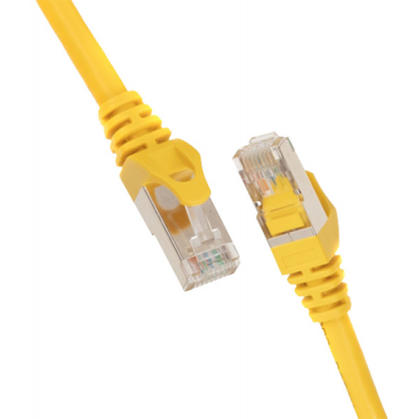 Фото - Кабель патч-корд 2E Cat 6 S-FTP RJ45 4Х2 27AWG 1.00 m Yellow (2E-PC6SFTPCOP-100YLW)