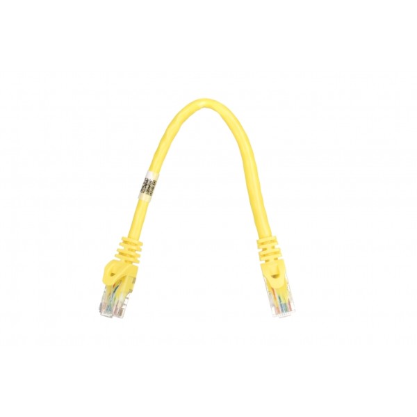 Фото - Кабель патч-корд 2E Cat 6 UTP RJ45 26AWG 0.20 m Yellow (2E-PC6COP-020YLW)