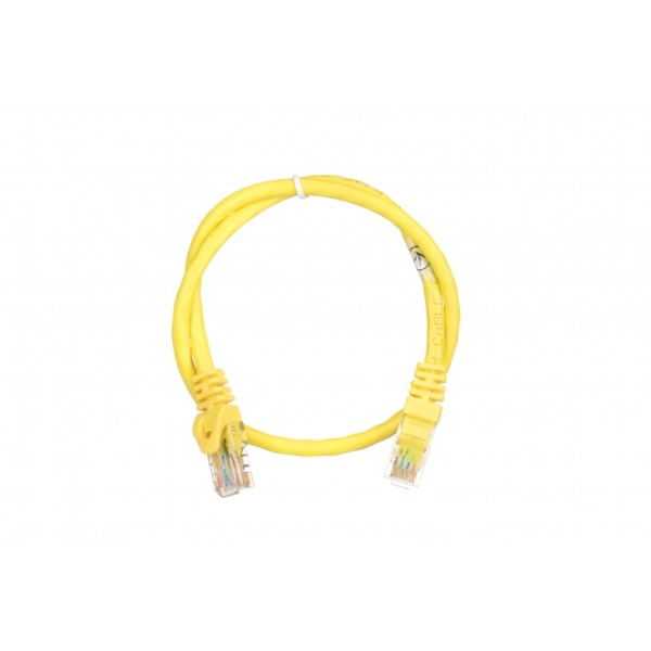 Фото - Кабель патч-корд 2E Cat 6 UTP RJ45 26AWG 0.50 m Yellow (2E-PC6COP-050YLW)