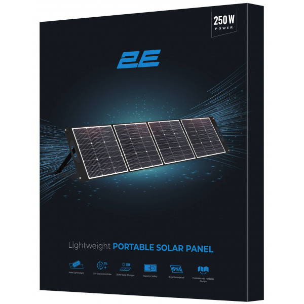 Фото - Портативная солнечная панель 2E 2E-PSPLW250