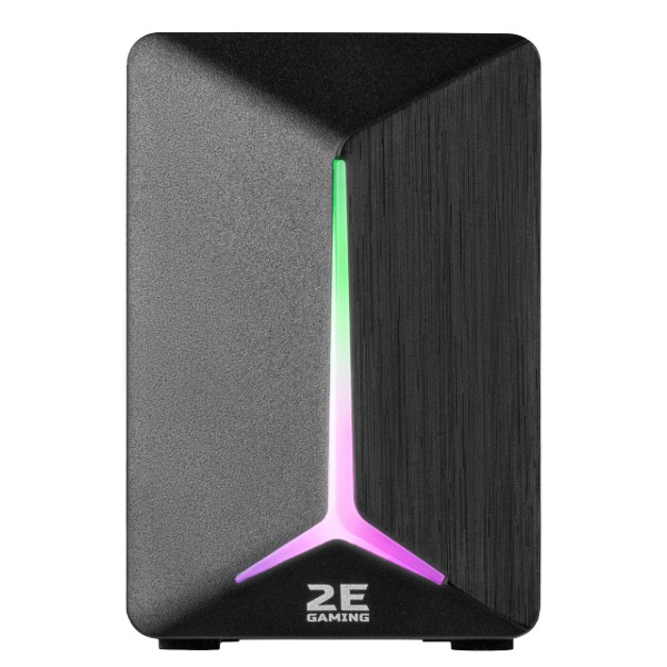 Фото - Комп'ютерна акустика звичайна 2.0 2E Speakers SG300 2.0 RGB 3.5mm Black (2E-SG300B)