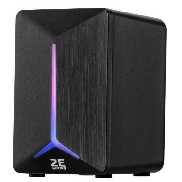 Фото - Комп'ютерна акустика звичайна 2.0 2E Speakers SG300 2.0 RGB 3.5mm Black (2E-SG300B)
