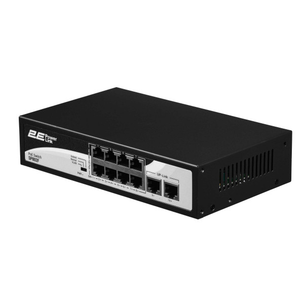 Фото - Коммутатор локальної мережі (Switch) 2E PowerLink SP802F (2E-SP802F-2)