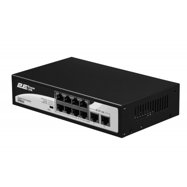 Фото - Коммутатор локальної мережі (Switch) 2E PowerLink SP802G (2E-SP802G-2) Фото - Коммутатор локальної мережі (Switch) 2E PowerLink SP802G (2E-SP802G-2)