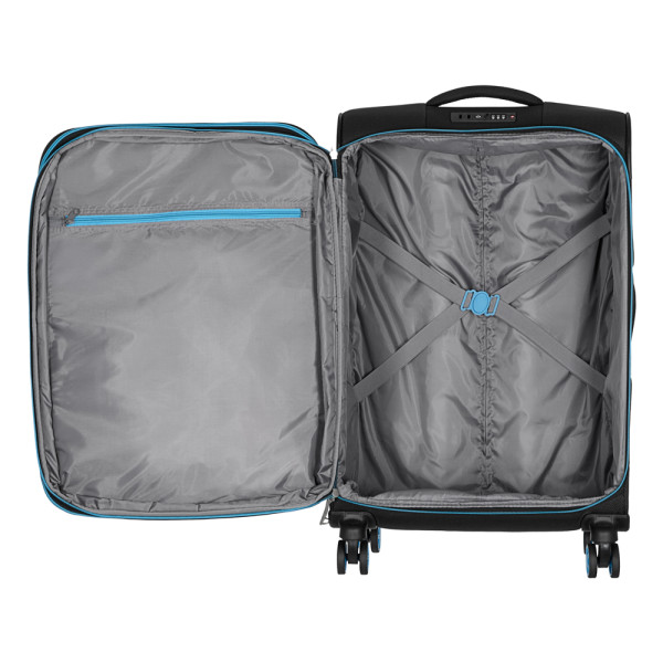 Фото - Валіза 2E Trek (L+M+S) + 3 рюкзаки Cabin (2E-BPET-CABIN-BK)