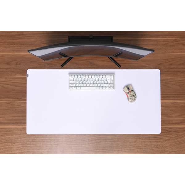 Фото - Килимок для миші ігровий 2E Gaming Pro Speed 2XL White (2E-SPEED-2XL-WH-PRO)