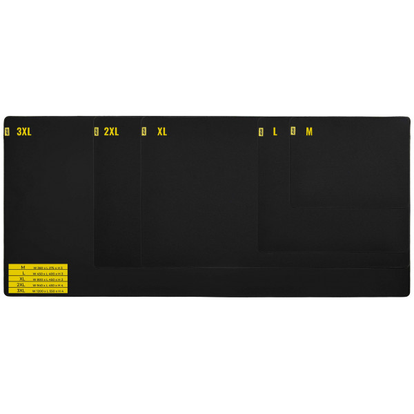 Фото - Коврик для мыши игровой 2E Gaming Pro Speed XL Black (2E-SPEED-XL-BK-PRO)