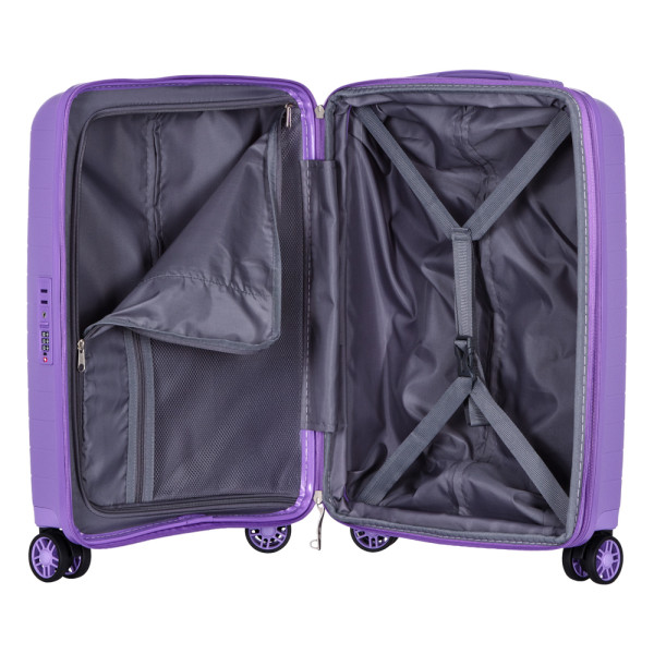 Фото - Валіза 2E Aero 2 шт. (M+S) лавандовий (2E-SPP-AERO-SET2-LV)