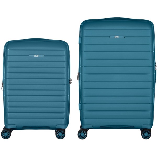 Фото - Валіза 2E Aero 2 шт. (M+S) Blue