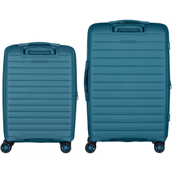 Фото - Валіза 2E Aero 2 шт. (M+S) Blue