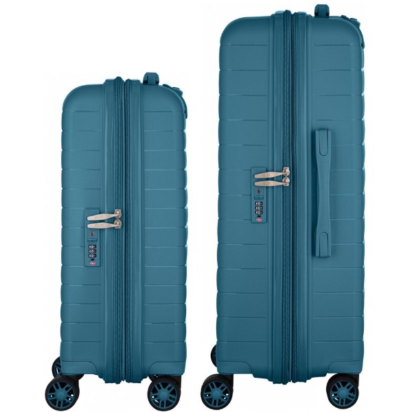 Фото - Валіза 2E Aero 2 шт. (M+S) Blue