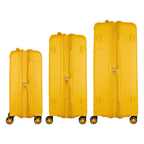 Фото - Валіза 2E Aero 3 шт. (L+M+S) бурштиново-жовтий (2E-SPP-AERO-SET3-AY)