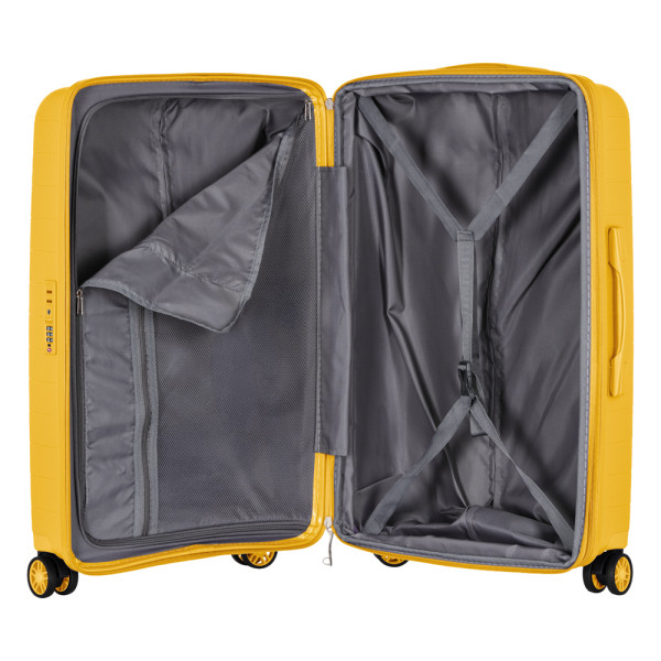 Фото - Валіза 2E Aero 3 шт. (L+M+S) бурштиново-жовтий (2E-SPP-AERO-SET3-AY)