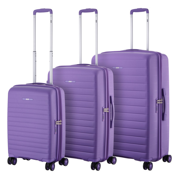 Фото - Валіза 2E Aero 3 шт. (L+M+S) лавандовий (2E-SPP-AERO-SET3-LV)