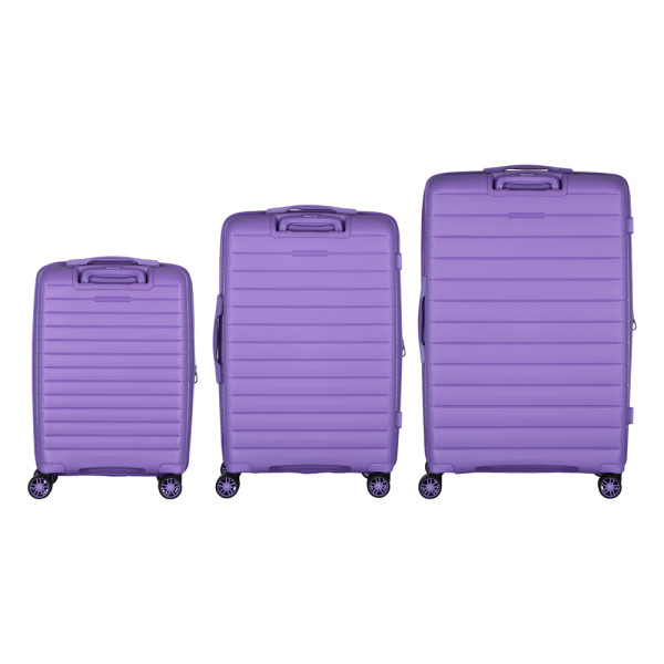 Фото - Валіза 2E Aero 3 шт. (L+M+S) лавандовий (2E-SPP-AERO-SET3-LV)
