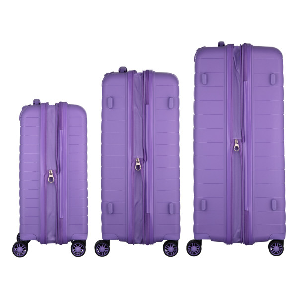 Фото - Валіза 2E Aero 3 шт. (L+M+S) лавандовий (2E-SPP-AERO-SET3-LV)