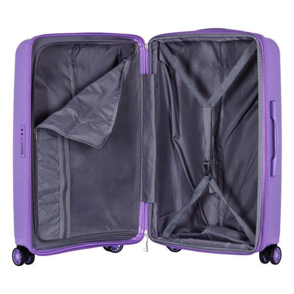 Фото - Валіза 2E Aero 3 шт. (L+M+S) лавандовий (2E-SPP-AERO-SET3-LV)