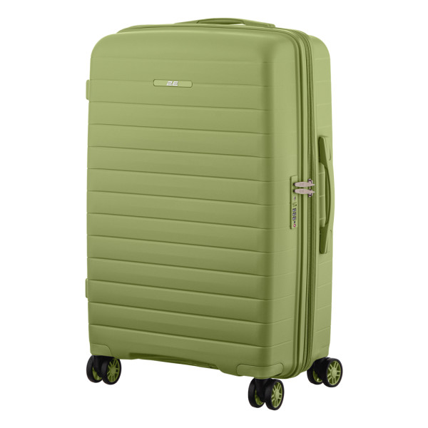 Фото - Валіза 2E Aero 3 шт. (L+M+S) оливково-зелений (2E-SPP-AERO-SET3-MG)