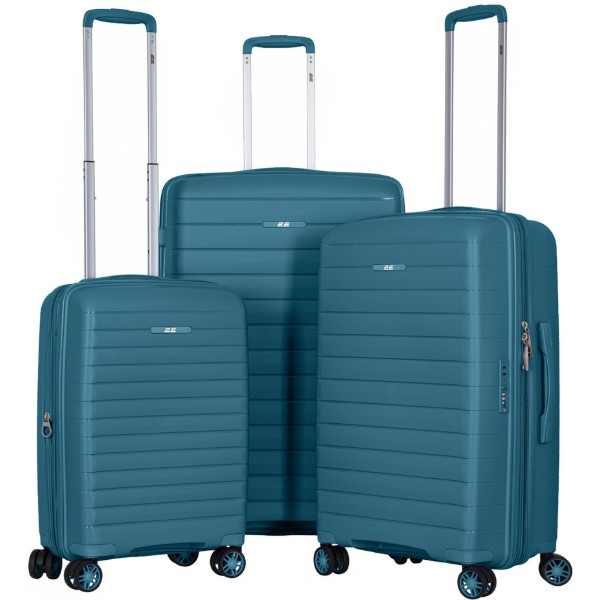 Фото - Валіза 2E Aero 3 шт. (L+M+S) Blue