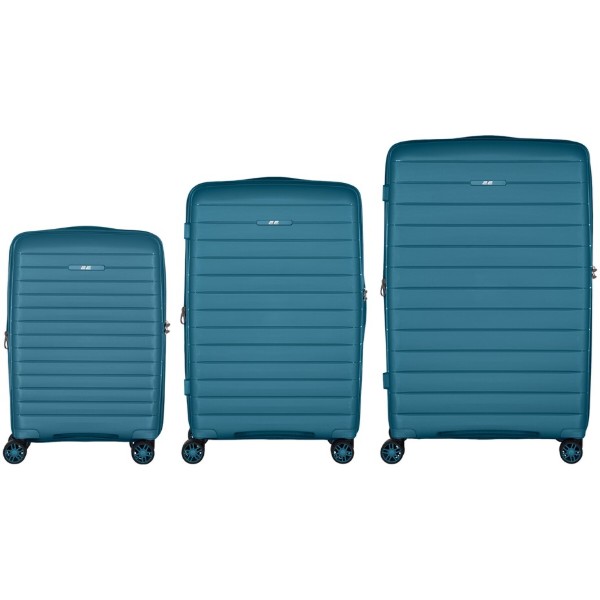Фото - Валіза 2E Aero 3 шт. (L+M+S) Blue