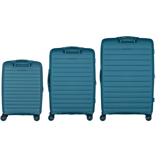 Фото - Валіза 2E Aero 3 шт. (L+M+S) Blue