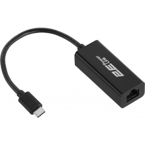 Фото - Перехідник USB Type-C - RJ-45 2E PowerLink U2085T (2E-U2085T)