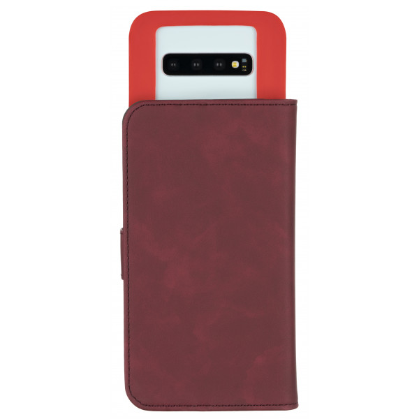 Фото - Чохол для смартфону 2E Basic 5.5-6 Eco Leather Сarmine red (2E-UNI-5.5-6-HDST-CRD)