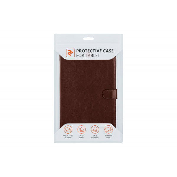 Фото - Чехол для планшета 2E Basic Universal 9-10'' Dark Brown (2E-UNI-9-10-OC-BR)
