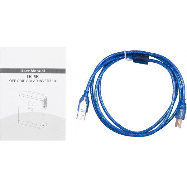 Фото - Інвертор автономний сонячний 2E VP-3K24 3000VA/3000W, 24V, PWM