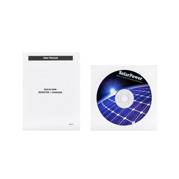 Фото - Інвертор гібридний сонячний 2E XM INFINI 6000VA/6000W, 48V, MPPT, 2xTerminal out (2E-XM-INFINI-6K48T)