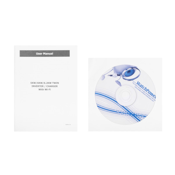 Фото - Інвертор автономний сонячний 2E XM KING 6000VA/6000W, 48V, MPPT, 2xTerminal out (2E-XM-KING-6K48T)