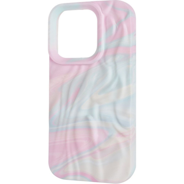 Фото - Чохол для смартфону Gelius Aquarelle Case for iPhone 15 Pro Mint (97322)