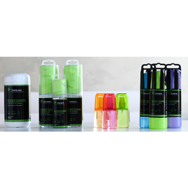 Фото - Набір для чищення екранів 2E 150ml Liquid для LED/LCD + серветка Green (2E-SK150GR)
