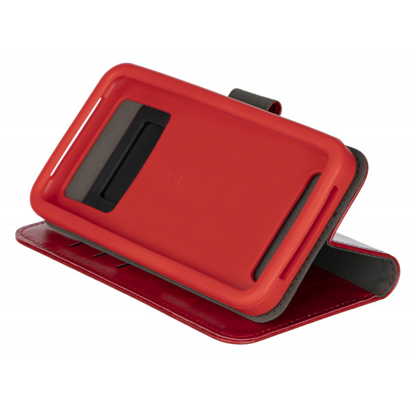 Фото - Чохол для смартфону 2E Basic 5.5-6 Eco Leather  Red (2E-UNI-5.5-6-HDEL-RD)