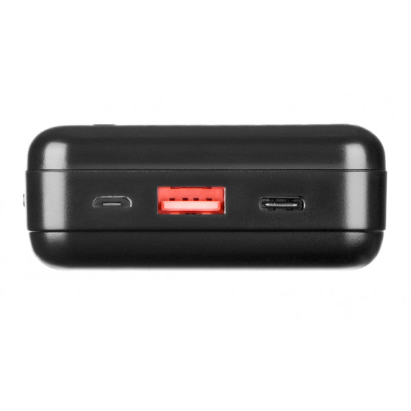 Фото - Батарея мобільна 2E Geometry 20000mAh PD+QC 3.0 18W Black (2E-PB2072PD-Black)