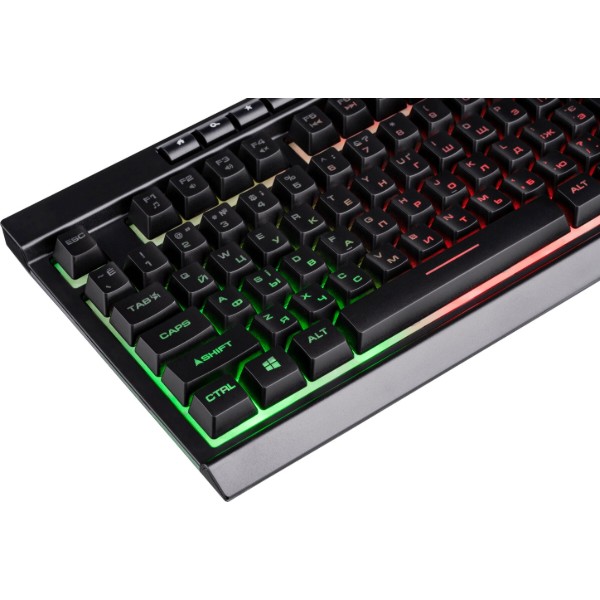 Фото - Клавіатура дротова ігрова 2E KG300 LED USB Black Ukr (2E-KG300UB)